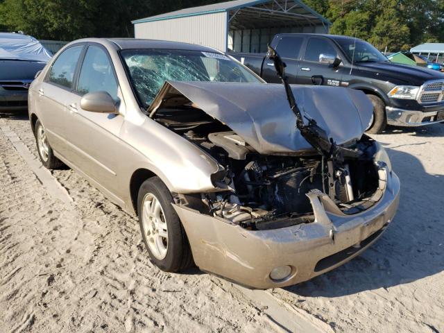 KIA SPECTRA LX 2005 with VIN KNAFE121855134673 - Photo from auction