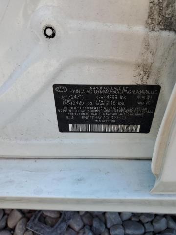 Photo 10 from auction – 2012 HYUNDAI SONATA GLS with VIN 5NPEB4AC2CH323473