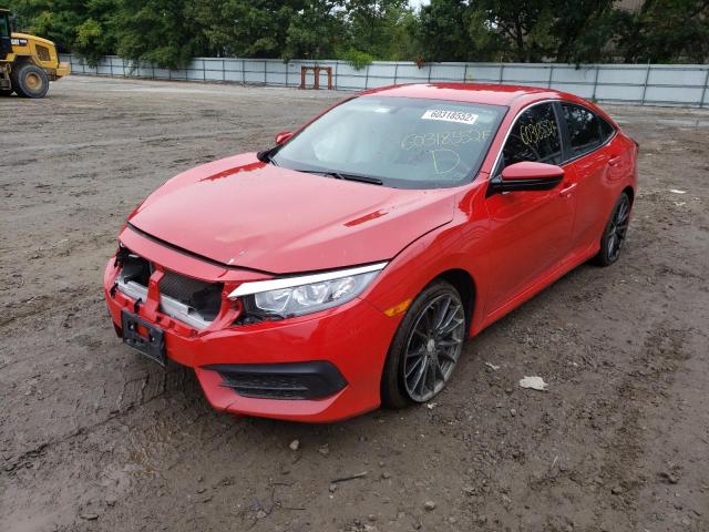 Photo 2 from auction – 2016 HONDA CIVIC LX with VIN 2HGFC2F56GH560239
