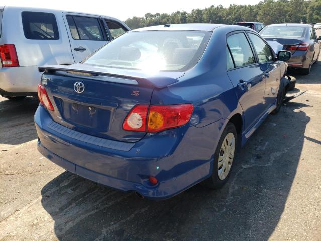 Photo 4 from auction – 2009 TOYOTA COROLLA BA with VIN 1NXBU40E69Z072628
