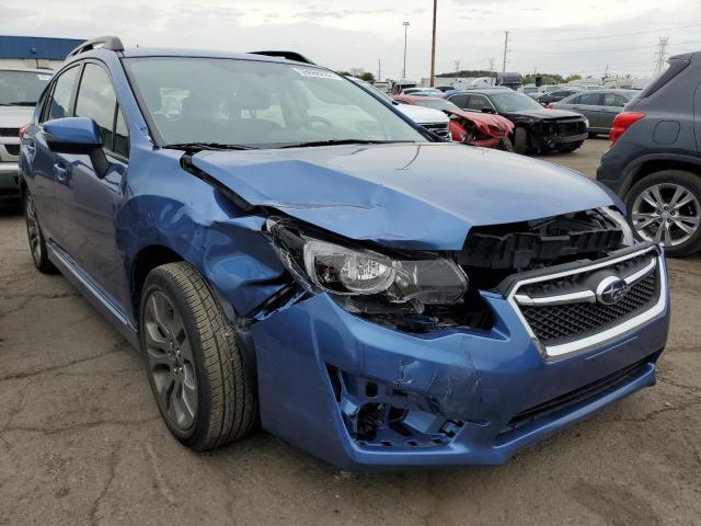 SUBARU IMPREZA SP 2016 with VIN JF1GPAP62G8217271 - Photo from auction
