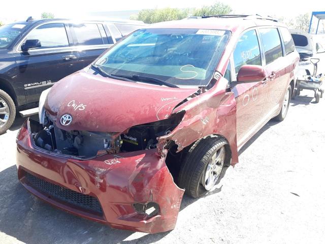 Photo 2 from auction – 2017 TOYOTA SIENNA LE with VIN 5TDKZ3DC2HS840889