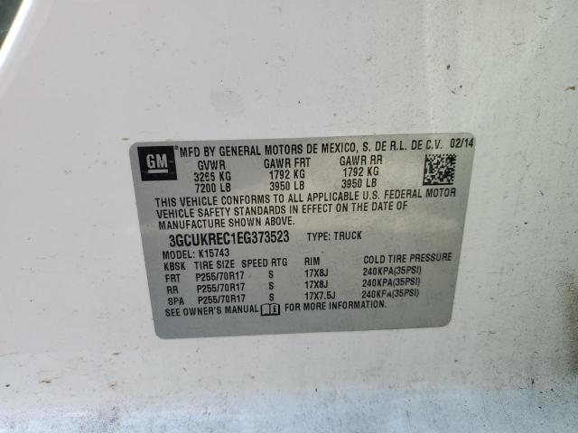 Photo 10 from auction – 2014 CHEVROLET silverado with VIN 3GCUKREC1EG373523