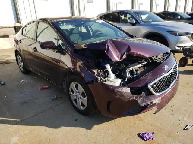 KIA FORTE LX 2017 with VIN 3KPFL4A75HE147700 - Photo from auction