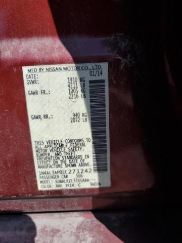 Photo 10 from auction – 2014 NISSAN ALTIMA 2.5 with VIN 1N4AL3AP0EC271242