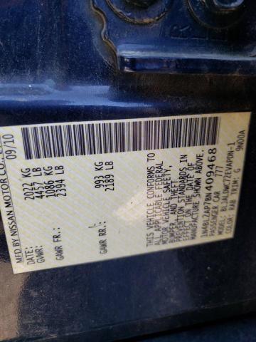 Photo 10 from auction – 2011 NISSAN ALTIMA SR with VIN 1N4BL2AP7BN409468