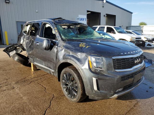 KIA TELLURIDE 2022 with VIN 5XYP5DHC3NG233040 - Photo from auction