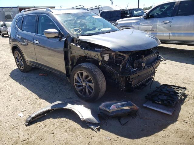 NISSAN ROGUE S 2016 with VIN 5N1AT2MT9GC798840 - Photo from auction