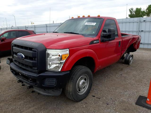 Photo 2 from auction – 2012 FORD F250 SUPER with VIN 1FTBF2B62CEC38489
