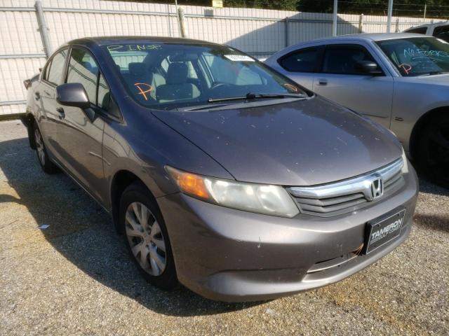 HONDA CIVIC LX 2012 with VIN 19XFB2F59CE043539 - Photo from auction