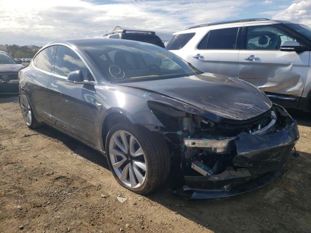 TESLA MODEL 3 2018 with VIN 5YJ3E1EA2JF037110 - Photo from auction