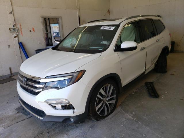 Photo 2 from auction – 2018 HONDA PILOT ELIT with VIN 5FNYF6H00JB014220