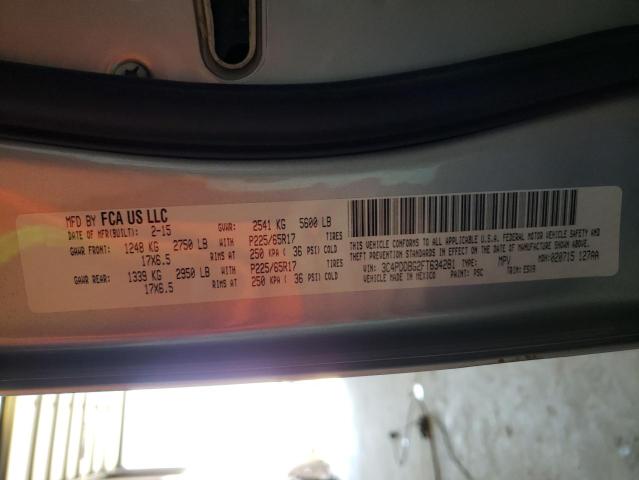 Photo 10 from auction – 2015 DODGE JOURNEY SX with VIN 3C4PDDBG2FT634281