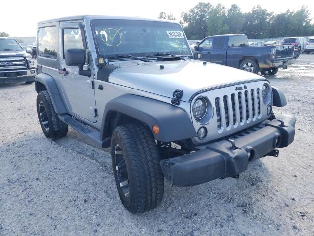 JEEP WRANGLER S 2014 with VIN 1C4GJWAG3EL113876 - Photo from auction