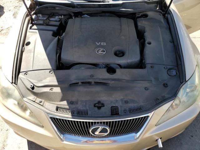 Photo 7 from auction – 2007 LEXUS IS 250 with VIN JTHBK262872034028