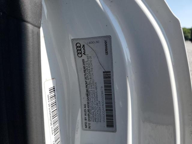 Photo 10 from auction – 2013 AUDI S5 PREMIUM with VIN WAUCGAFR0DA008679