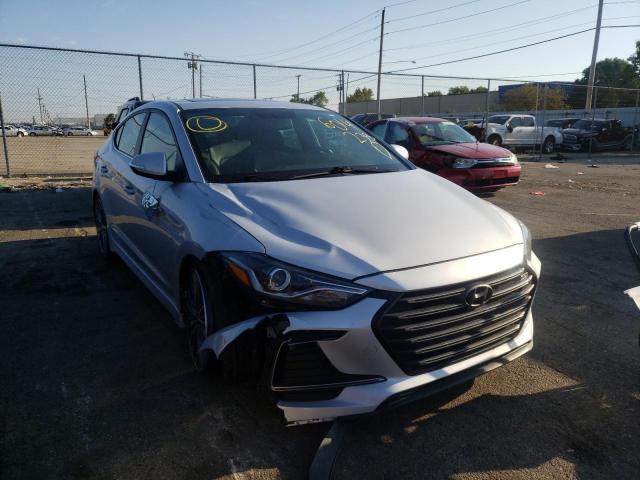 HYUNDAI ELANTRA SP 2018 with VIN KMHD04LB5JU477129 - Photo from auction