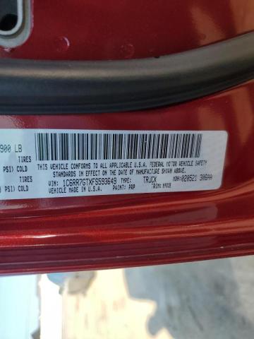 Photo 10 from auction – 2015 RAM 1500 SLT with VIN 1C6RR7GTXFS593649