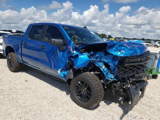 CHEVROLET SILVERADO 2022 with VIN 3GCPDCEK8NG569647 - Photo from auction