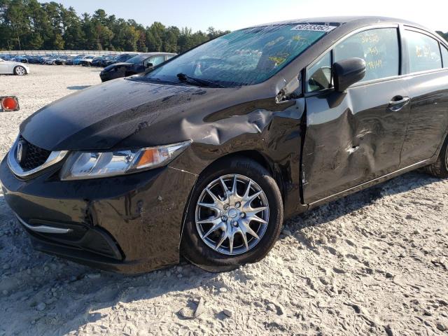 Photo 9 from auction – 2014 HONDA CIVIC LX with VIN 2HGFB2F51EH536320