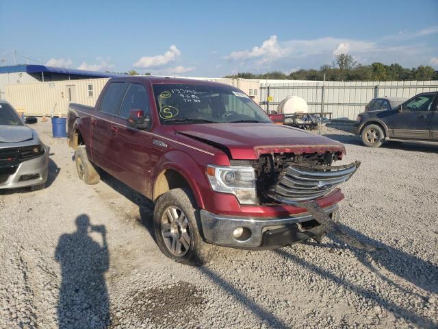 FORD F150 SUPER 2014 with VIN 1FTFW1EF8EFB56156 - Photo from auction