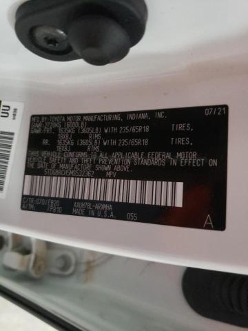 Photo 10 from auction – 2021 TOYOTA HIGHLANDER with VIN 5TDGBRCH5MS532362