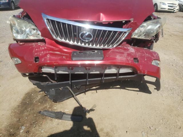 Photo 9 from auction – 2009 LEXUS RX 350 with VIN 2T2HK31U89C130297