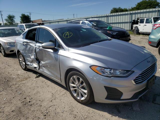 FORD FUSION SE 2020 with VIN 3FA6P0HD2LR258057 - Photo from auction