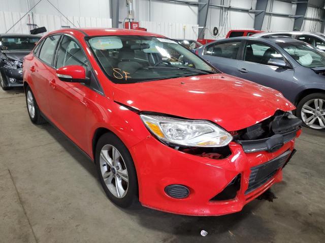 FORD FOCUS SE 2014 with VIN 1FADP3F29EL429589 - Photo from auction
