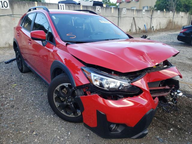 SUBARU CROSSTREK 2021 with VIN JF2GTAEC4MH382153 - Photo from auction