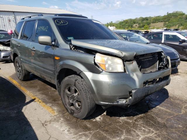 HONDA PILOT EXL 2007 with VIN 5FNYF28737B044990 - Photo from auction