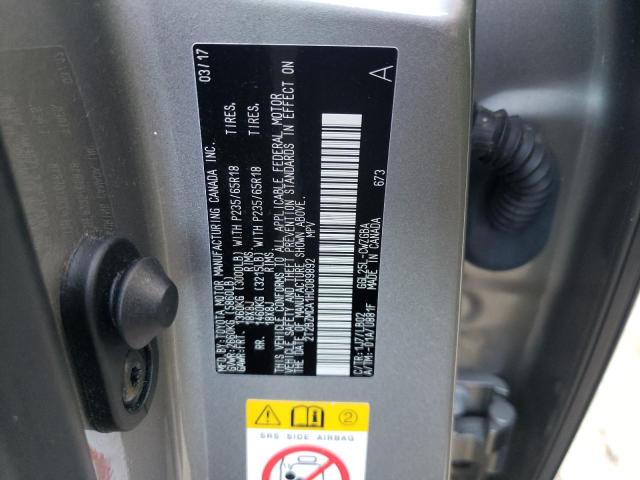 Photo 10 from auction – 2017 LEXUS RX 350 BAS with VIN 2T2BZMCA1HC089892