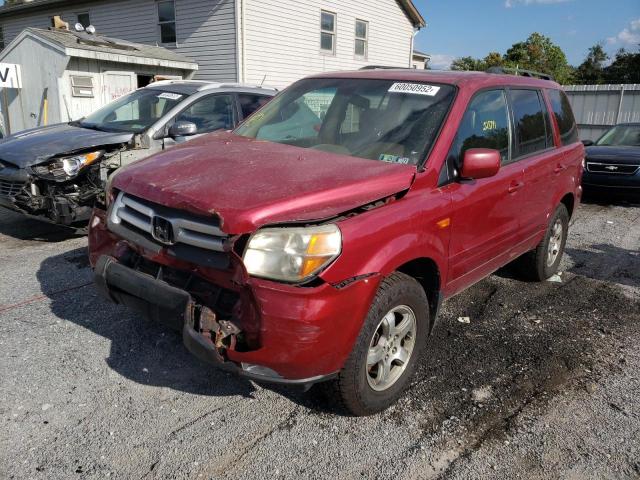 Photo 2 from auction – 2006 HONDA PILOT EX with VIN 5FNYF18526B014029