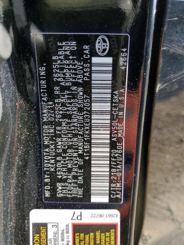 Photo 10 from auction – 2014 TOYOTA CAMRY L with VIN 4T1BF1FKXEU372057