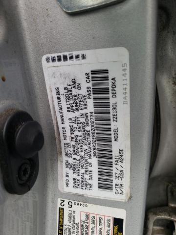 Photo 10 from auction – 2008 TOYOTA COROLLA CE with VIN 1NXBR32E88Z002734