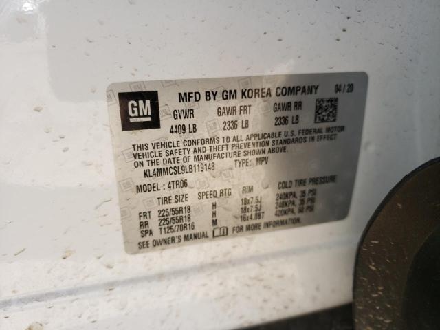 Photo 10 from auction – 2020 BUICK ENCORE GX with VIN KL4MMCSL9LB119148