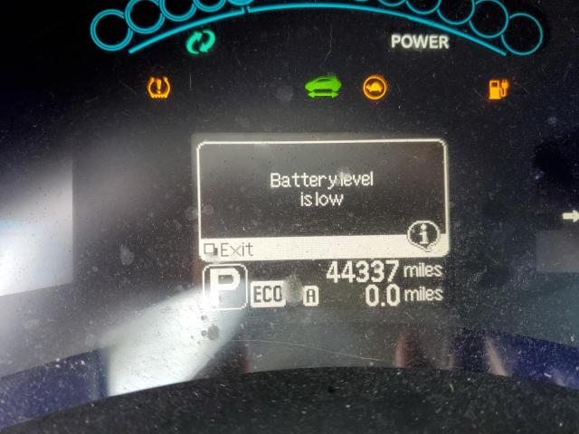 Photo 8 from auction – 2013 NISSAN LEAF S with VIN 1N4AZ0CP0DC413453