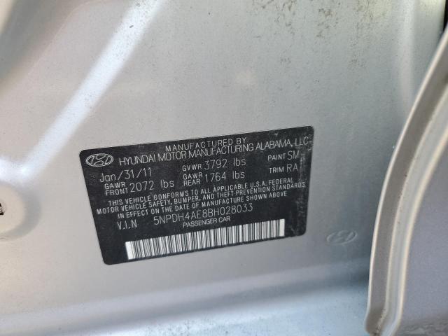Photo 10 from auction – 2011 HYUNDAI ELANTRA GL with VIN 5NPDH4AE8BH028033