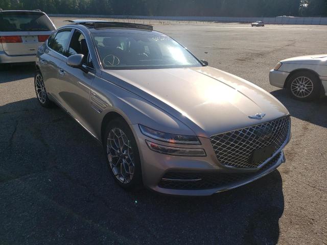 GENESIS G80 BASE 2021 with VIN KMTGC4SD5MU076763 - Photo from auction