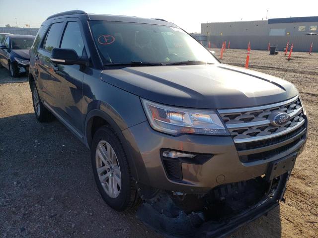 FORD EXPLORER X 2018 with VIN 1FM5K8D83JGB56343 - Photo from auction
