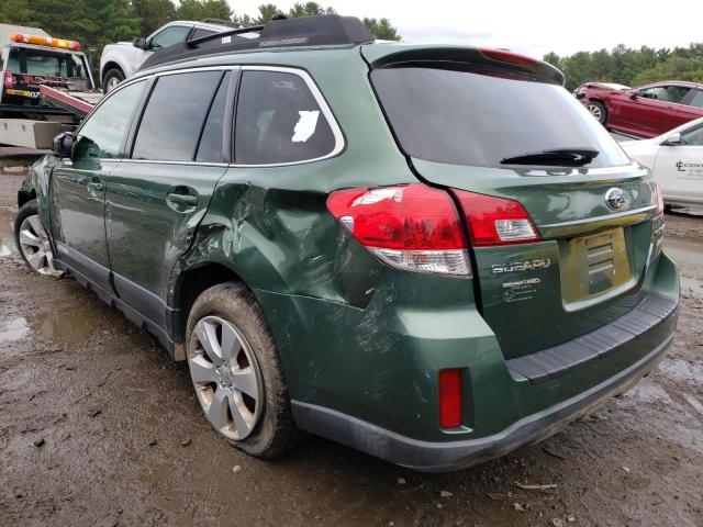 Снимка 3 от търг – 2011 SUBARU OUTBACK 2. с VIN 4S4BRBGC7B3367825
