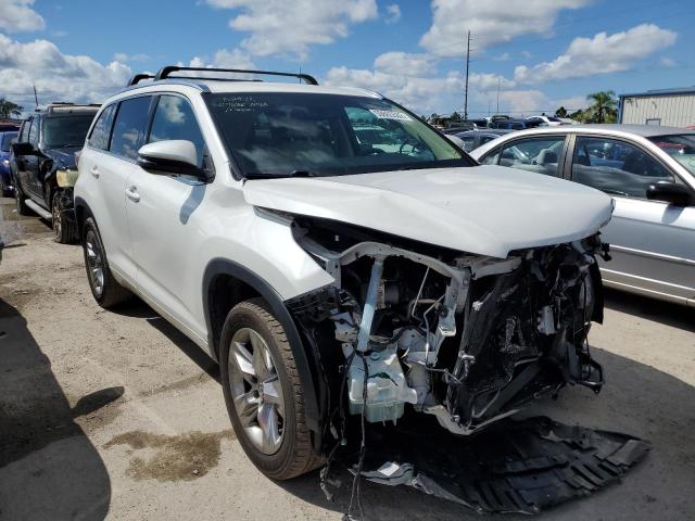 TOYOTA HIGHLANDER 2016 with VIN 5TDYKRFH0GS173149 - Photo from auction