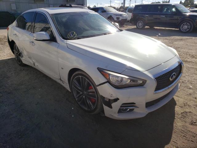 INFINITI Q50 BASE 2015 with VIN JN1BV7AP6FM331278 - Photo from auction