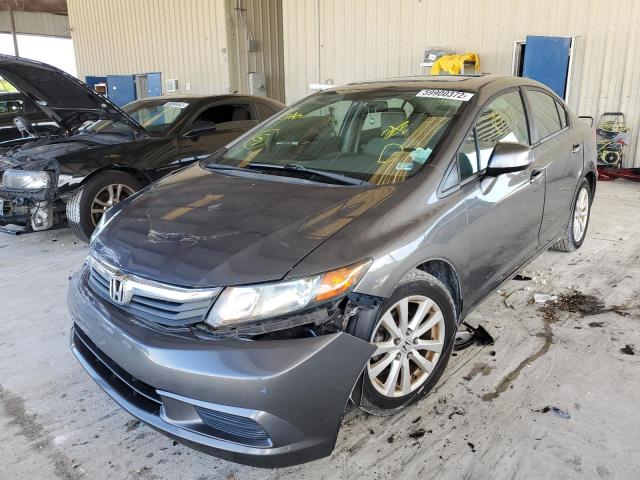 Photo 2 from auction – 2012 HONDA CIVIC with VIN 2HGFB2F88CH603289