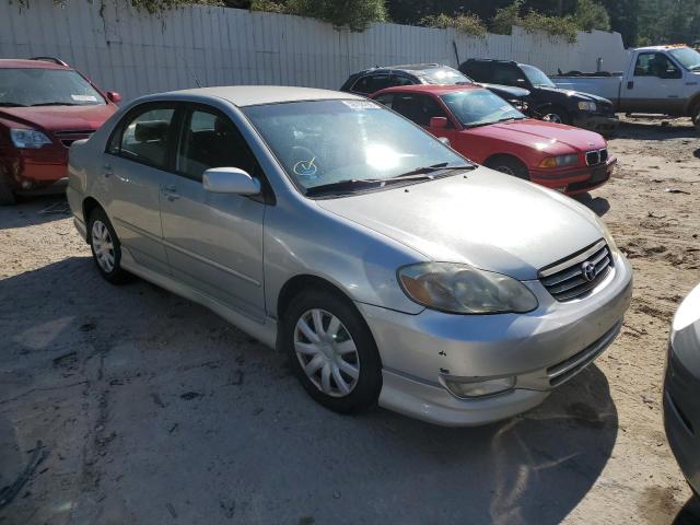 TOYOTA COROLLA 2003 with VIN 1NXBR32E63Z008024 - Photo from auction