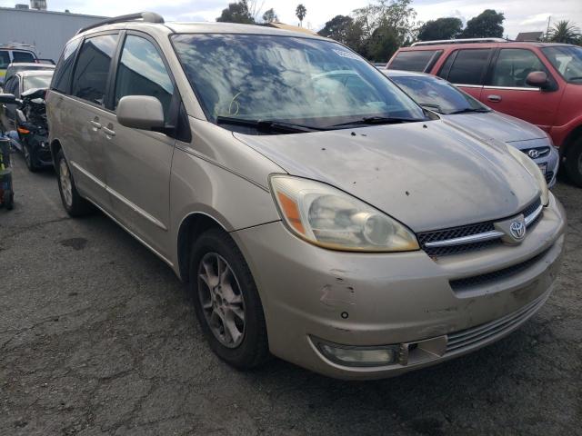 TOYOTA SIENNA XLE 2004 with VIN 5TDZA22C44S099173 - Photo from auction