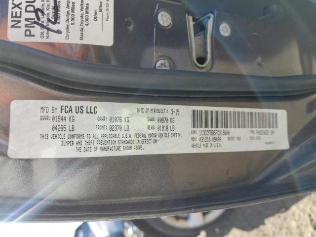 Photo 10 from auction – 2015 DODGE DART SXT with VIN 1C3CDFBB5FD319600