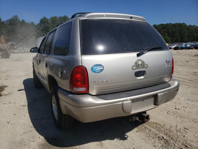 Photo 3 from auction – 2001 DODGE DURANGO with VIN 1B4HS28N11F510409