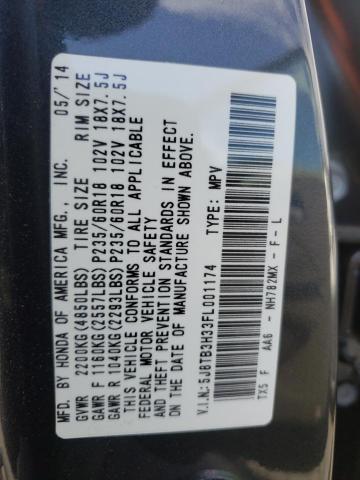 Photo 10 from auction – 2015 ACURA RDX with VIN 5J8TB3H33FL001174