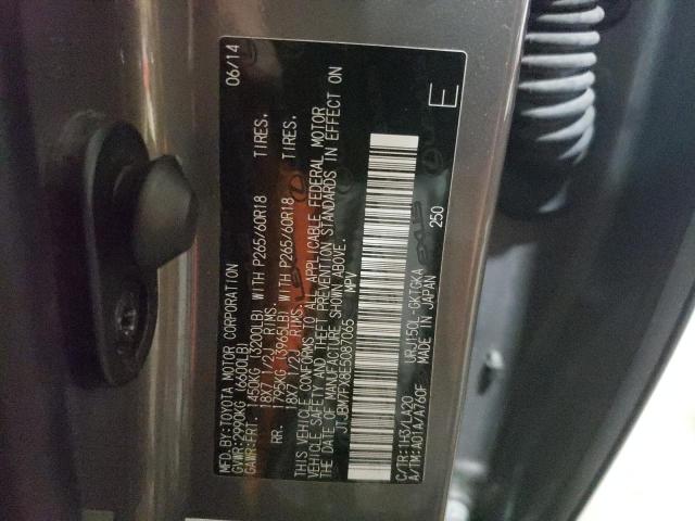 Photo 10 from auction – 2014 LEXUS GX 460 with VIN JTJBM7FX8E5087065